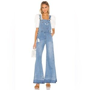 Show Me Your Mumu San Fran Overalls Size Medium New with Tags